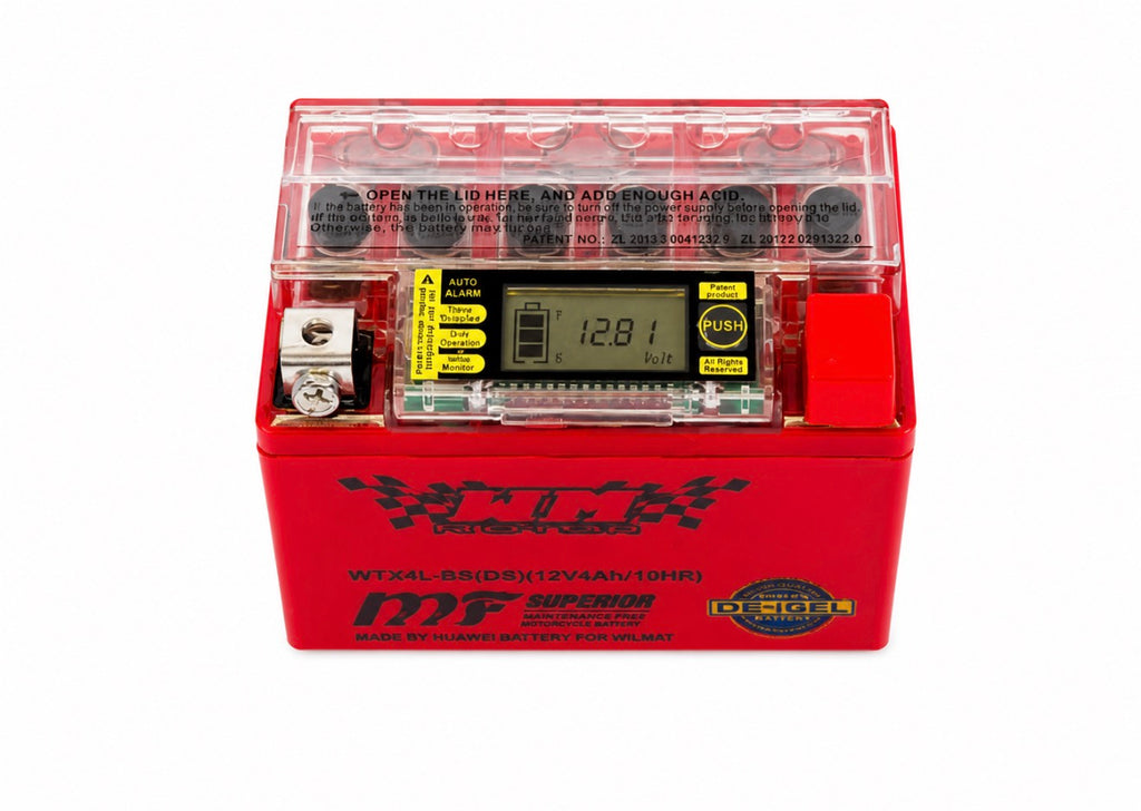 Batterie yb4l-b avec testeur