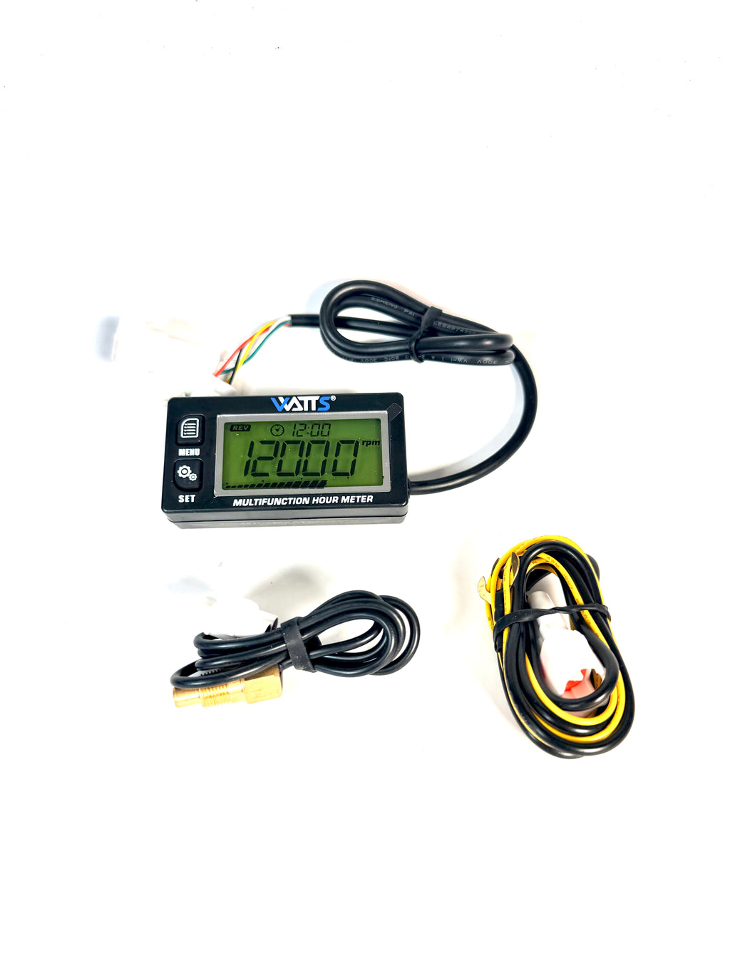 Thermomètre - compte tour Watts