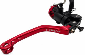 Maitre cylindre de frein KRM repliable rouge