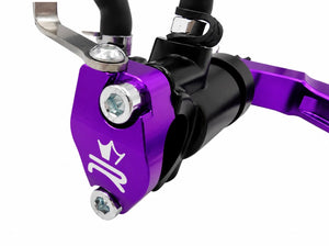 Maitre cylindre de frein KRM violet repliable