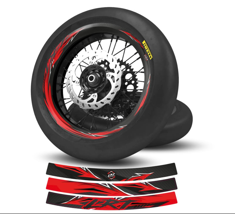 Kit déco LRT pour jantes 12/17p