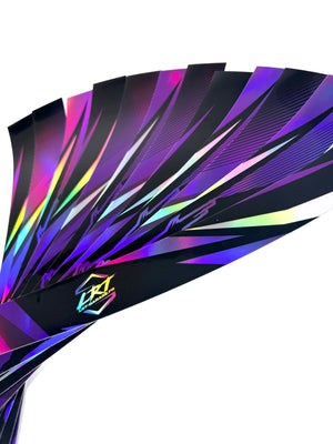 Kit déco jante Holographique