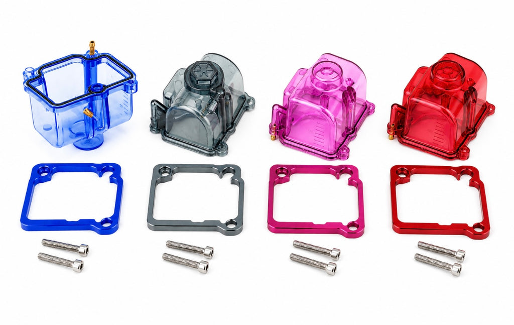 Cuve carburateur pwk de couleur transparente