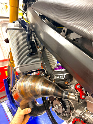 Radiateur gauche derbi gilera (kit adaptation)