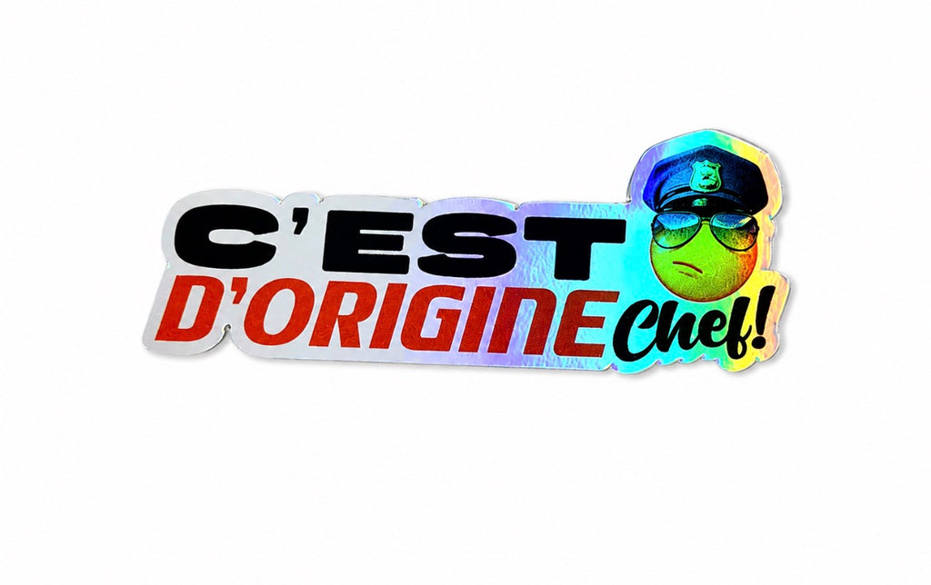 Stickers « c’est d’origine chef »