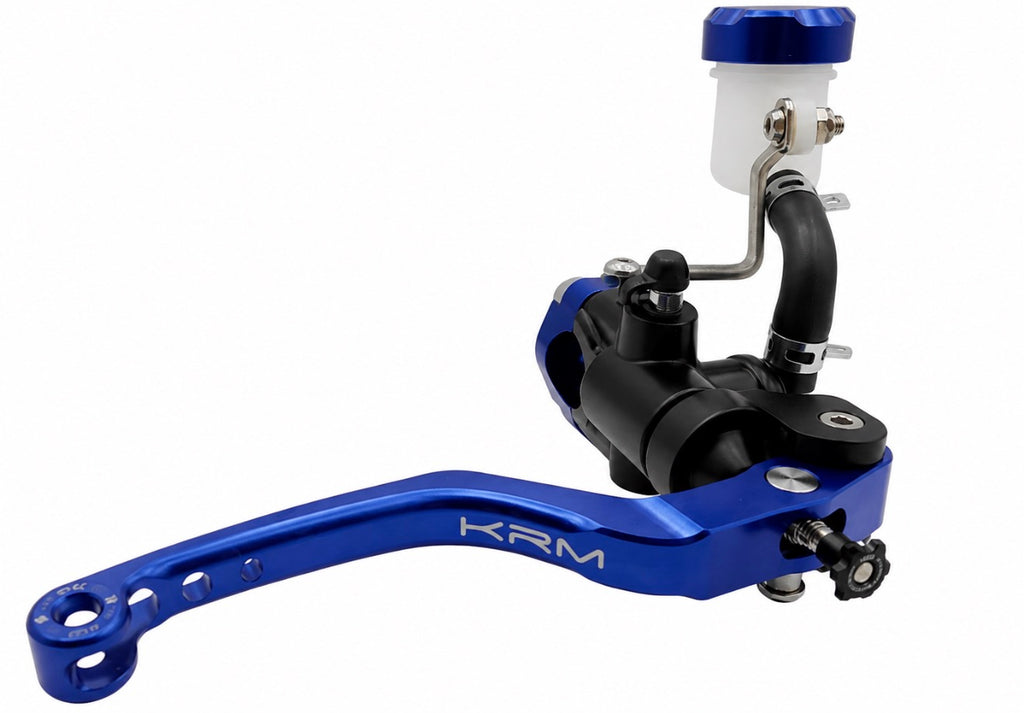 Maitre cylindre de frein KRM bleu foncé