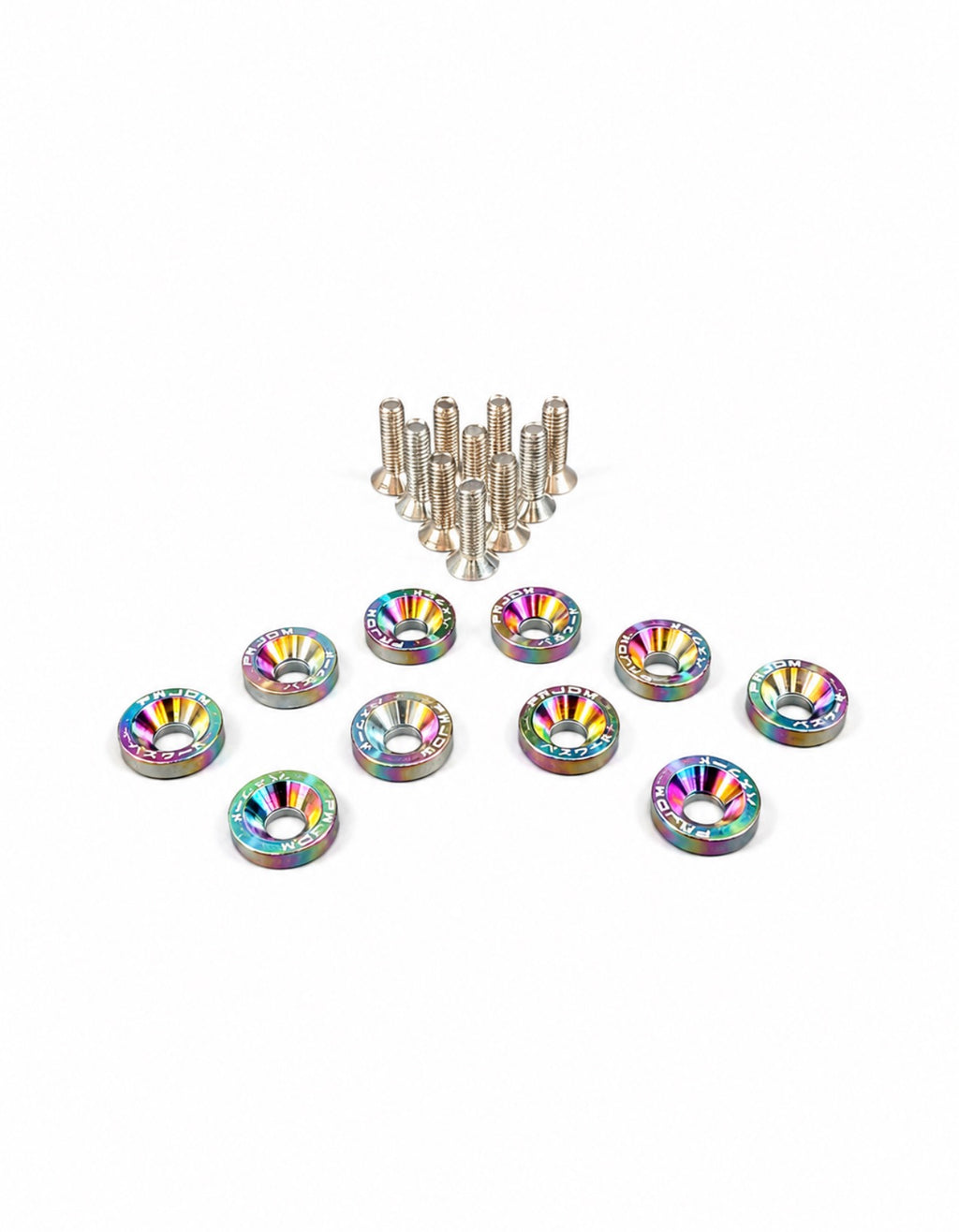 Vis + rondelles Neochrome x10