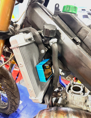 Radiateur gauche derbi gilera (kit adaptation)