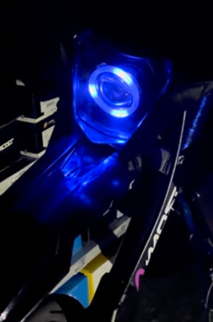 Plaque phare angel eyes bluetooth