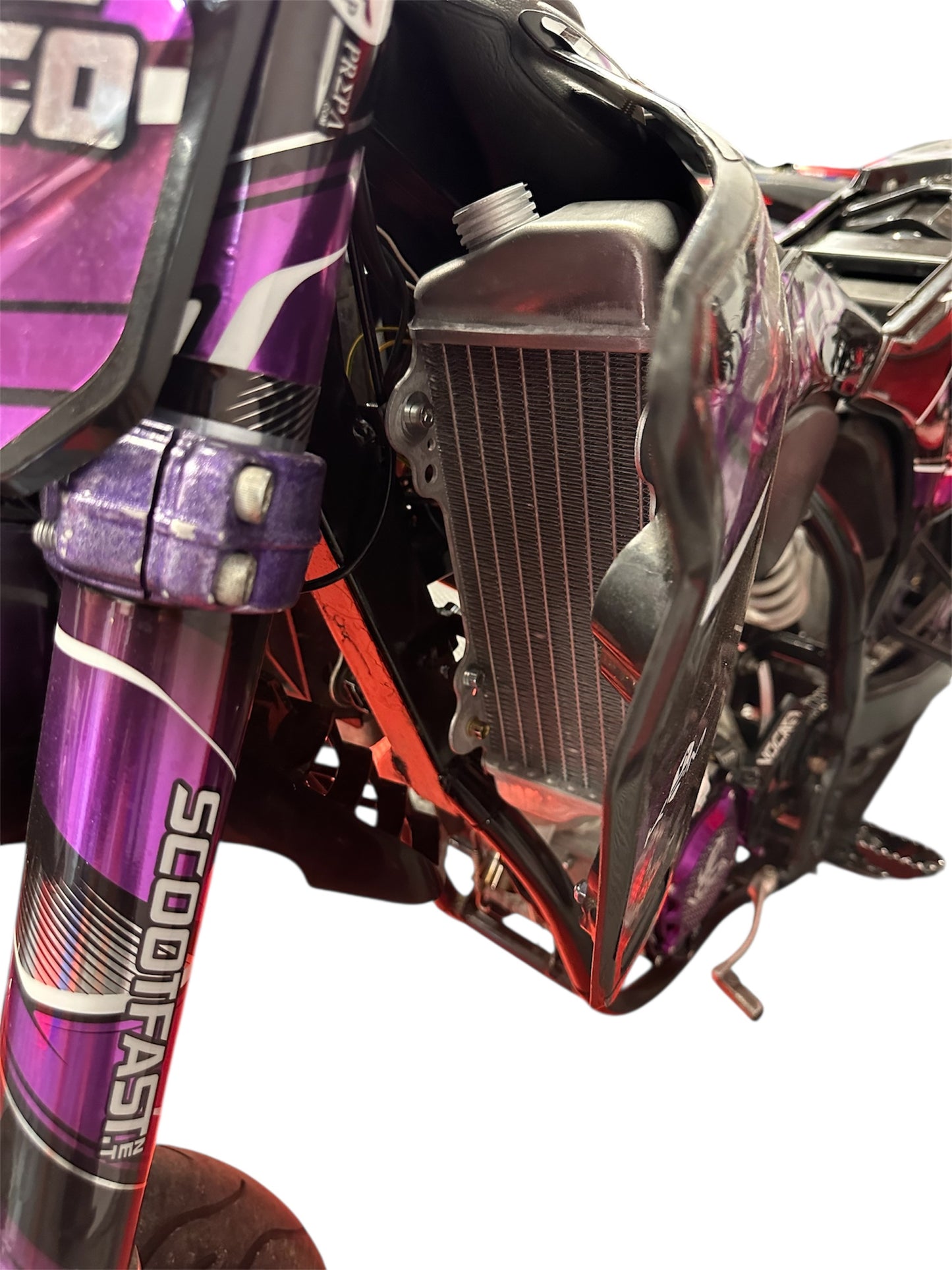 Radiateur gauche pour Sherco
