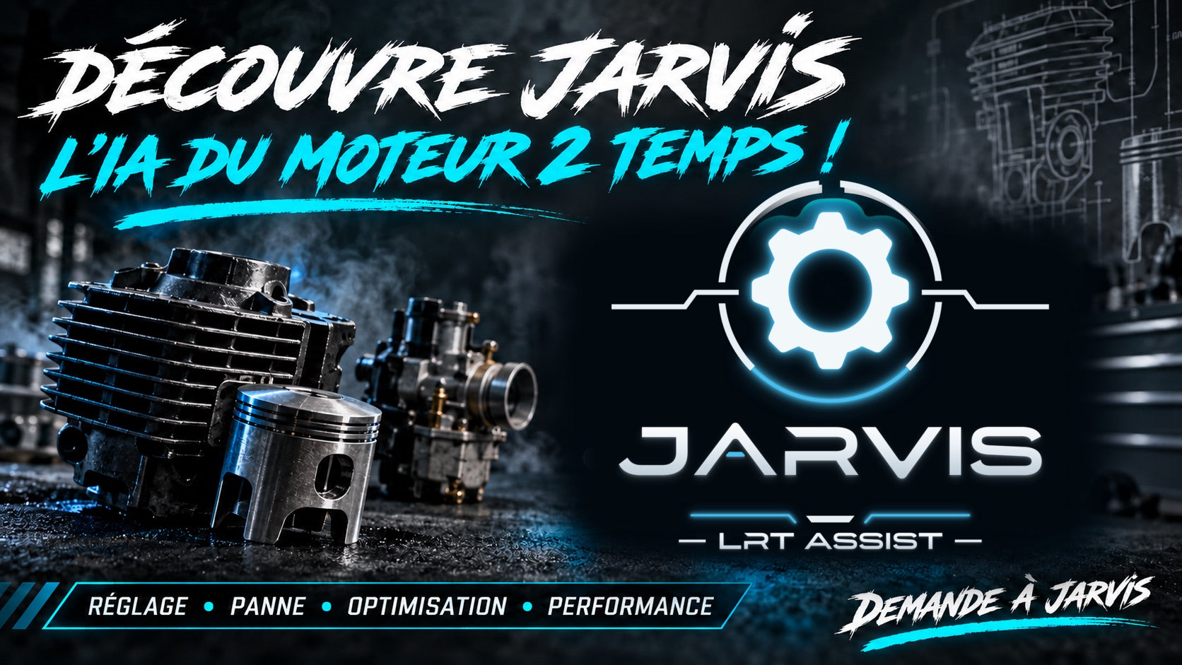Jarvis LRT Assist, aide au réglage et à l'optimisation moteur deux temps