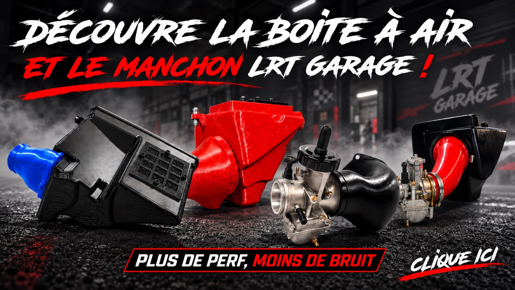 Boîtes à air et manchons LRT Garage